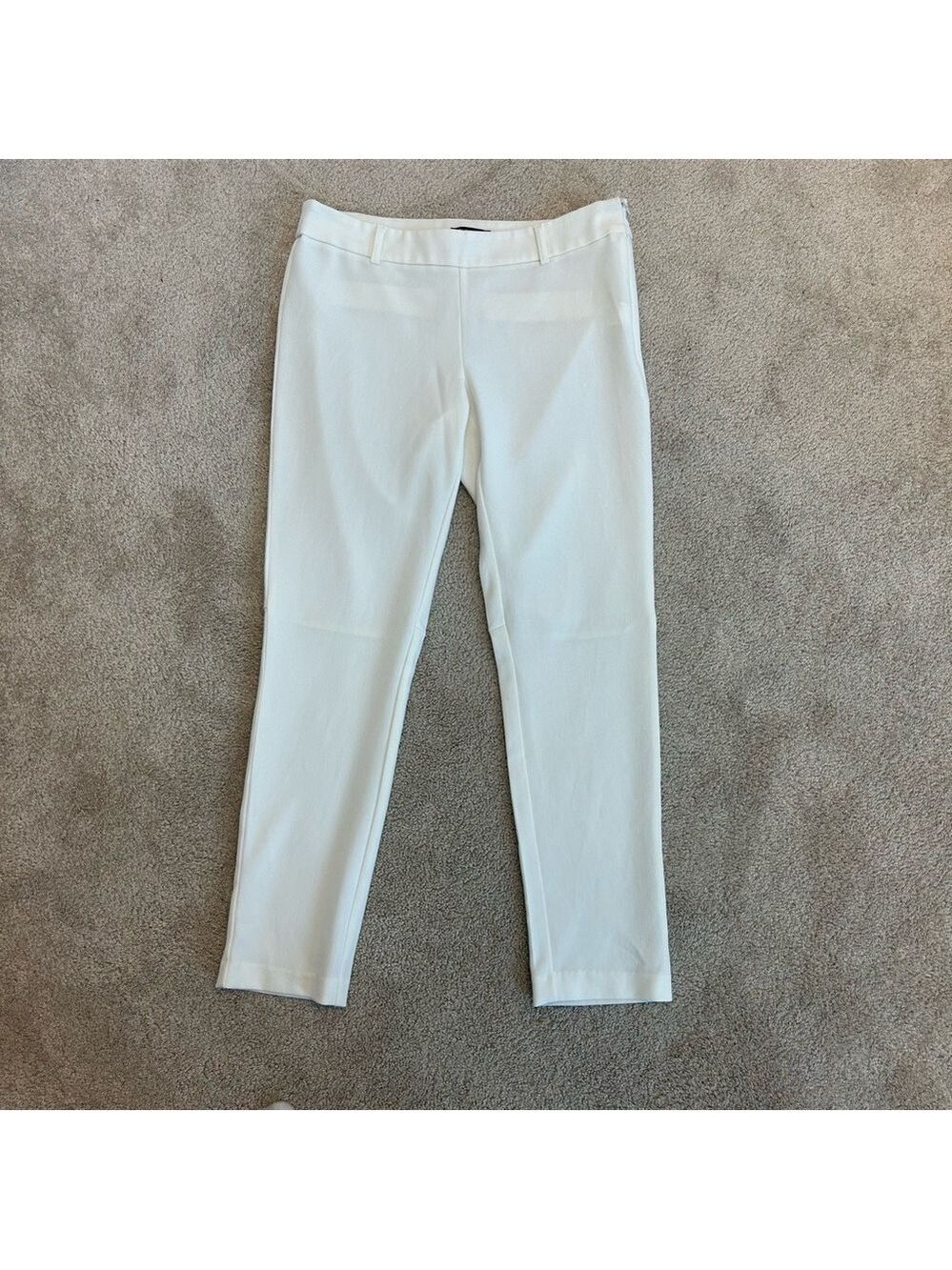 Uk2LA white slim fit ankle pants Sz 7